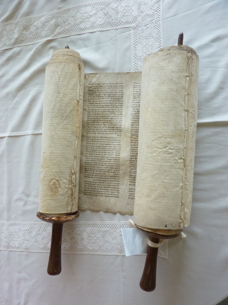 The Scroll before restoration